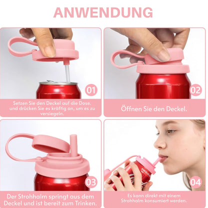 "Drinkly™ Silikon-Dosendeckel"